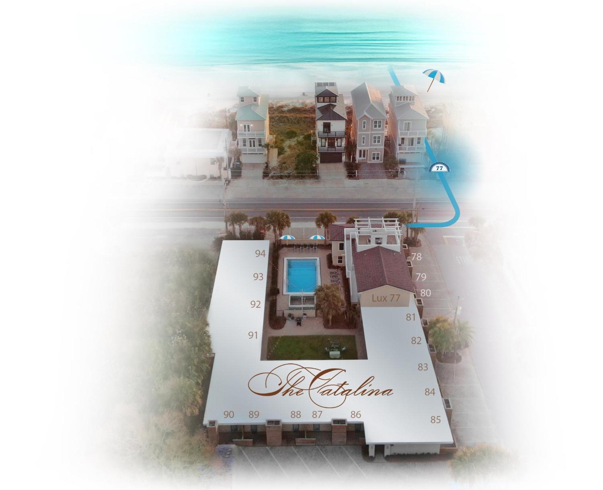 The Catalina Motell Laguna Beach Exteriör bild
